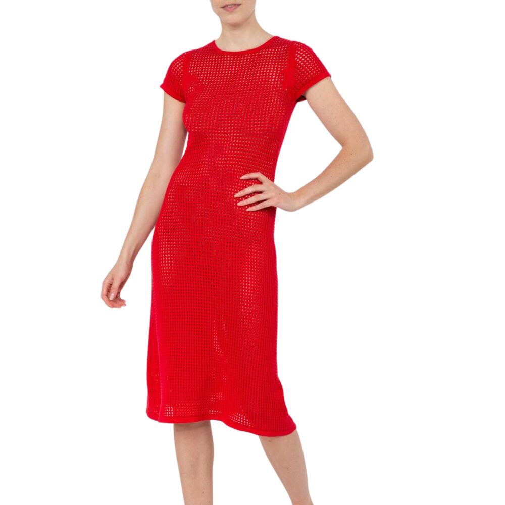 LHD Red L'eau Dress Red SIZE SMALL